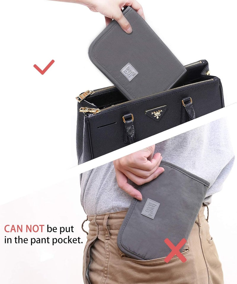 in . Slim credit card holder wallet, Gift card display case, Minimalist light thin card storage case rfid blocking for men & women, with 28 slots Grey - Image 5